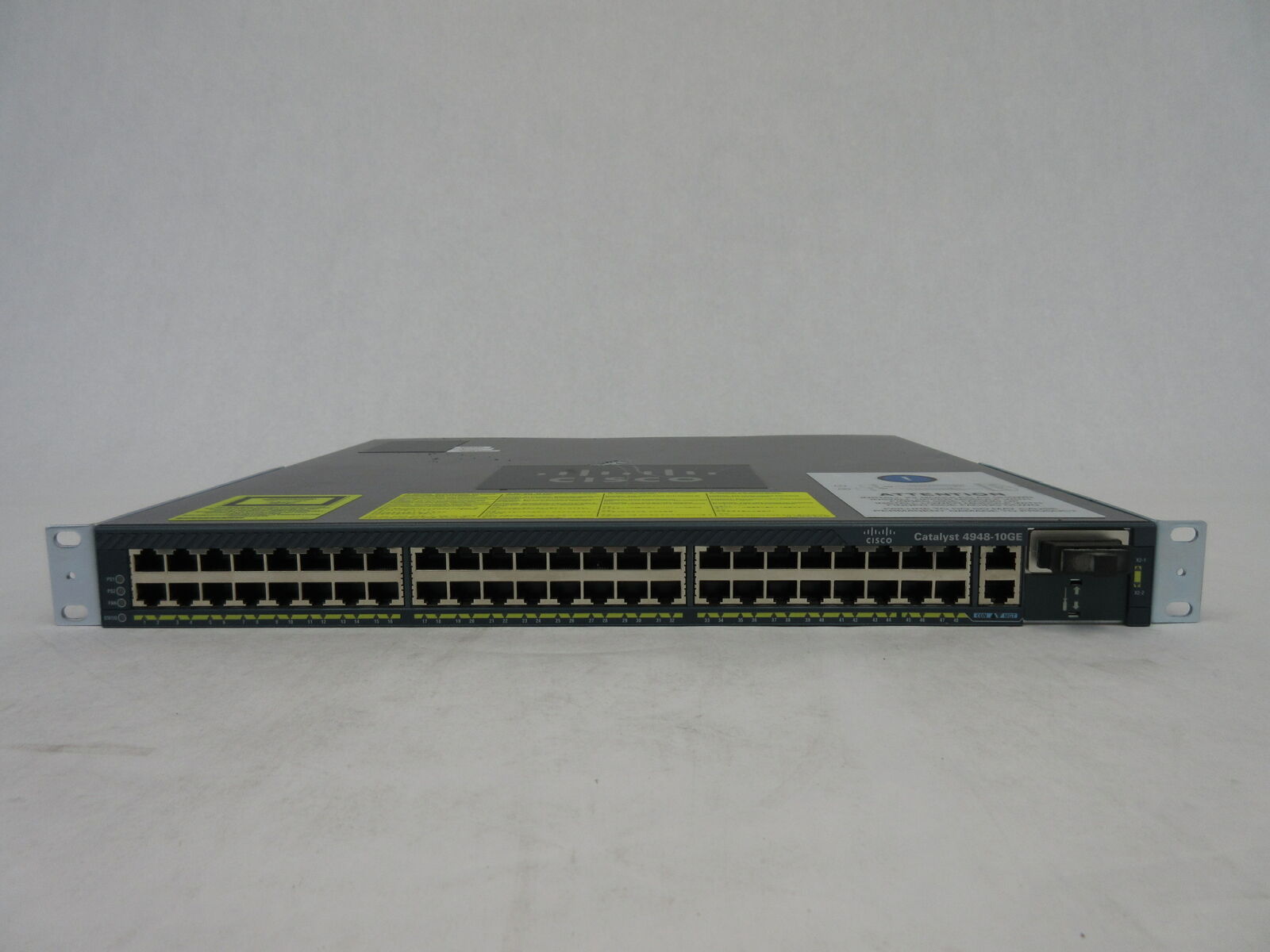 Cisco Catalyst 4948-10GE Series 48 Port Switch, WS-C4948-10GE*347
