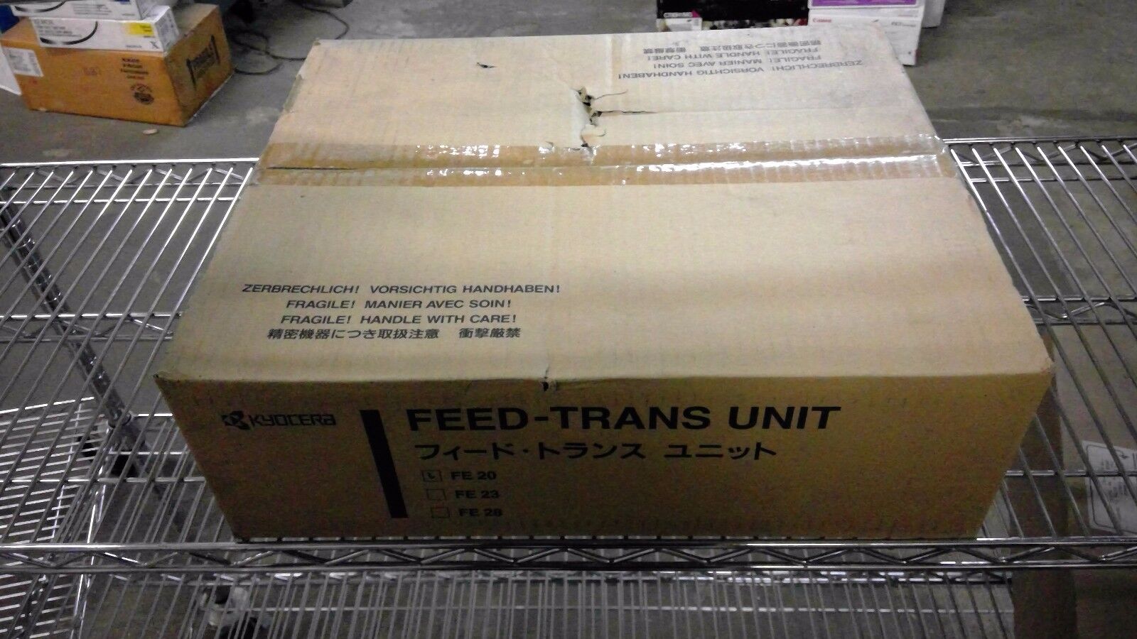 GENUINE NEW KYOCERA FEED TRANS UNIT FE 20 SEALED BOX