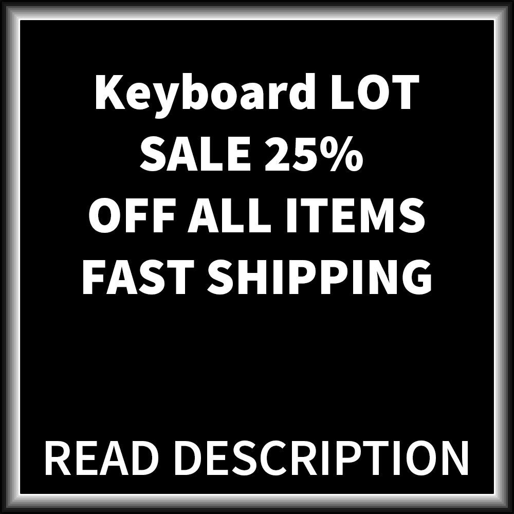HOLIDAY 25% OFF SALE Custom Mechanical Keyboard LOT [READ DESCRIPTION]
