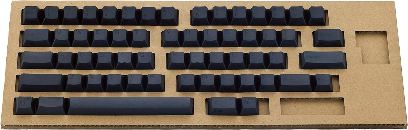 PFU Key Top Set PD-KB400KTB Sumi Black for  English Keyboard Layout