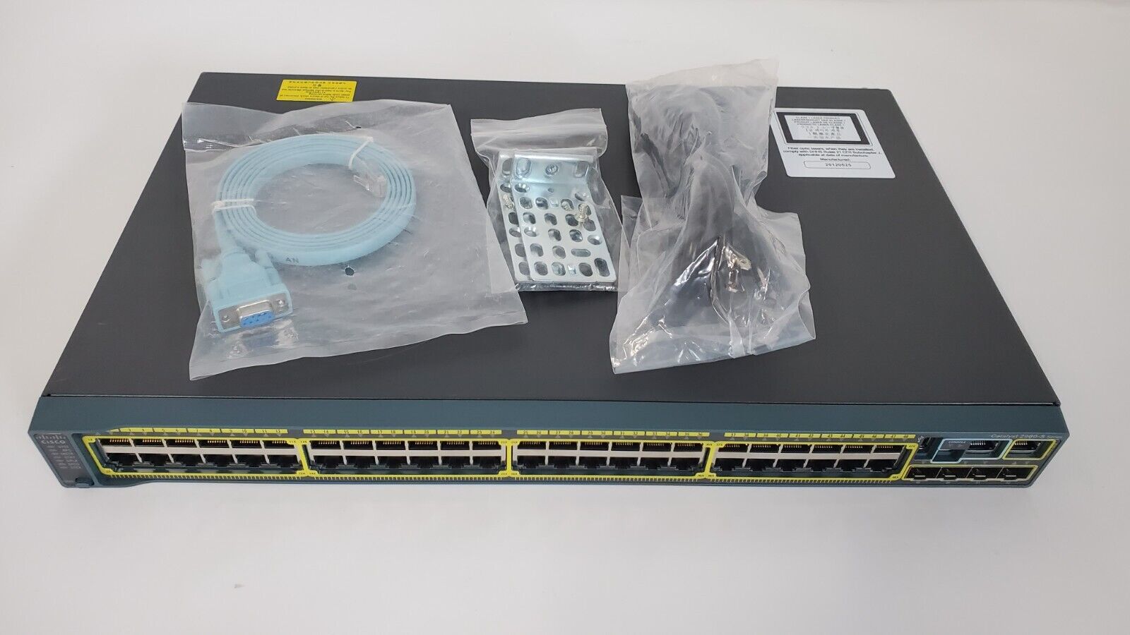 Cisco Catalyst WS-C2960S-48TS-L 48 Port Gigabit 4 SFP 1G Network Switch