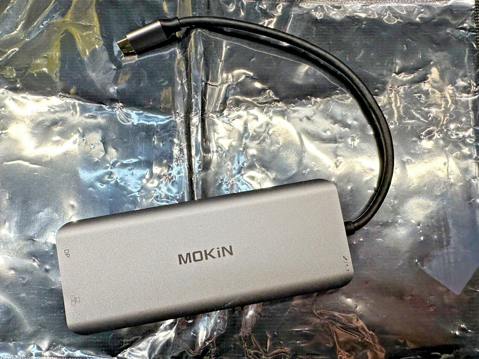Mokin MOUC0219 USBC DockingStation 13 in 1 Triple Display TypeC Adapter