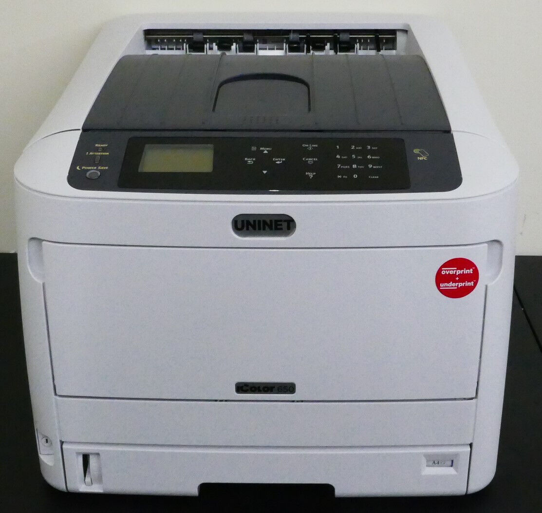 UNINET iColor 650 Digital Color + White Toner Printer + Rip + SmartCut + Toners