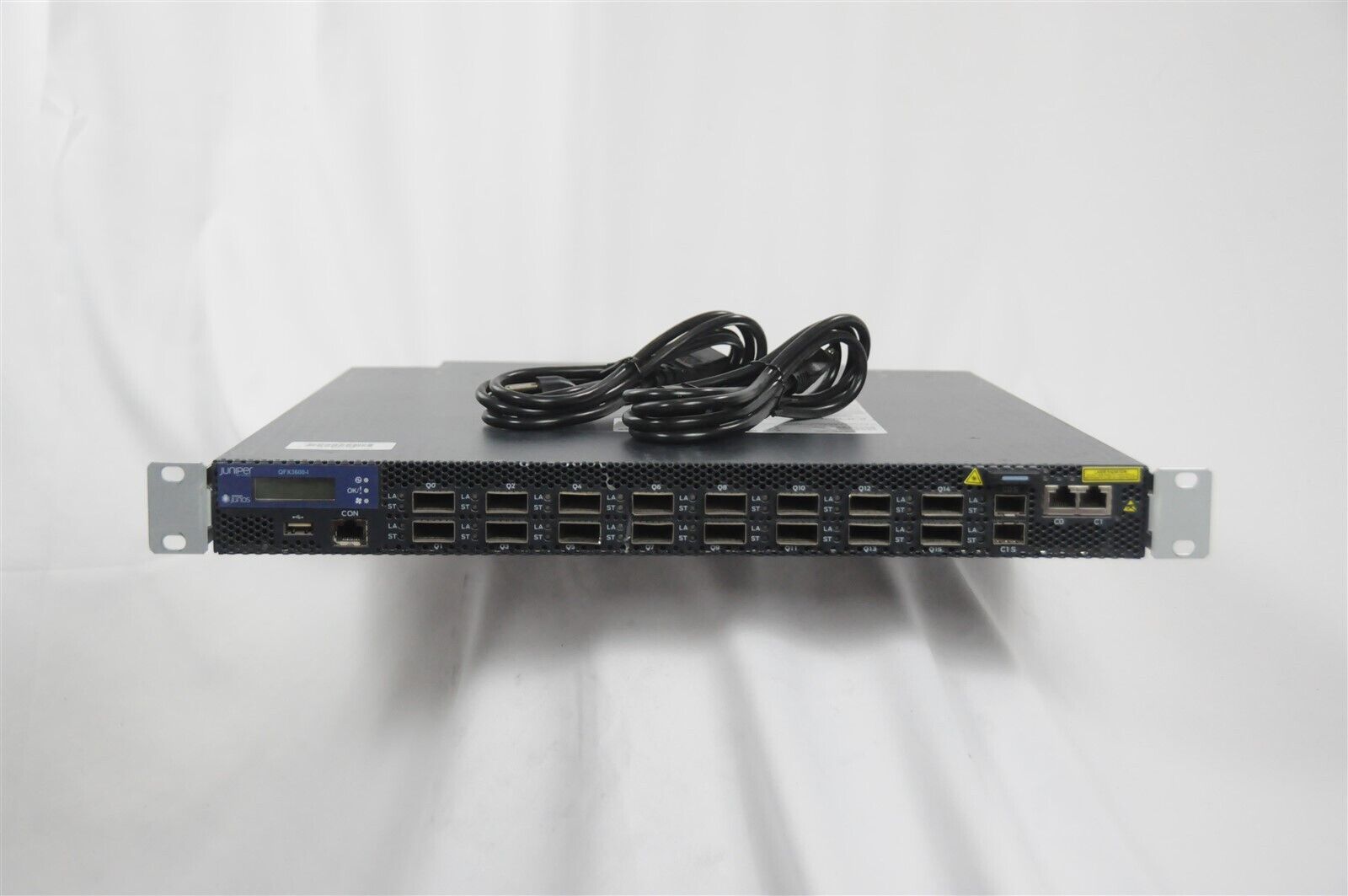 QFX3600-I-16Q-AFOS JUNIPER QFABRIC QFX3600 16-PORT 40GBE QSFP+ SWITCH 2x PSU