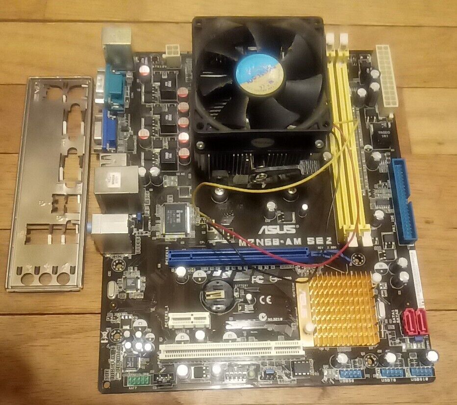 Asus M2N68-AM SE2 AM2+ Motherboard microATX DDR2 nForce AMD Athlon 64 X2 Support