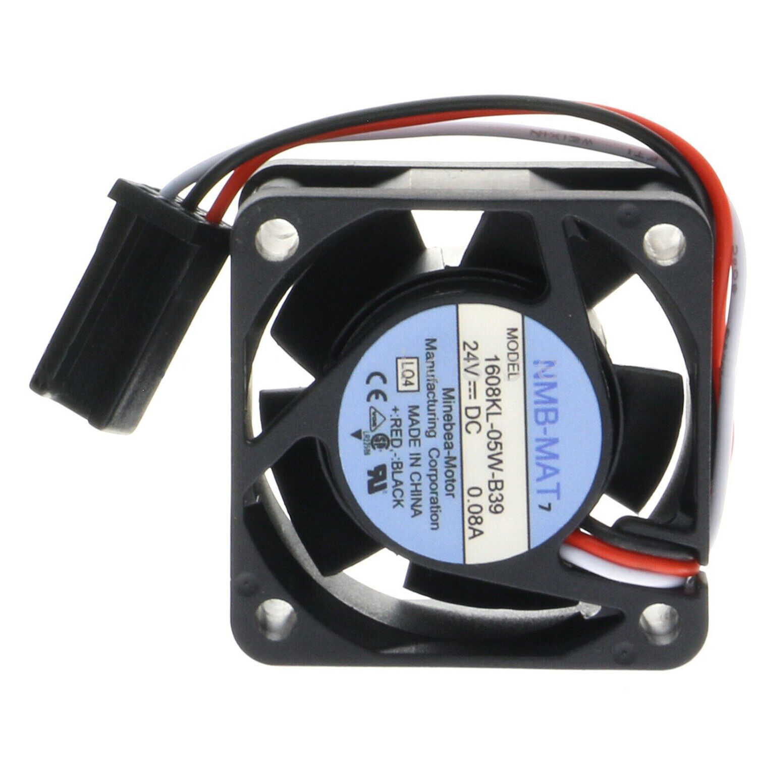 New 3Pin Cooling Fan 24V 0.08A 3wire 40*40*20mm For FANUC NMB-MAT 1608KL-05W-B39
