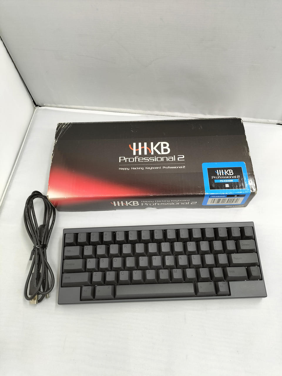 ［Excellent］PFU HHKB Professional 2 PD-KB400B Wired keyboard English Layout Black