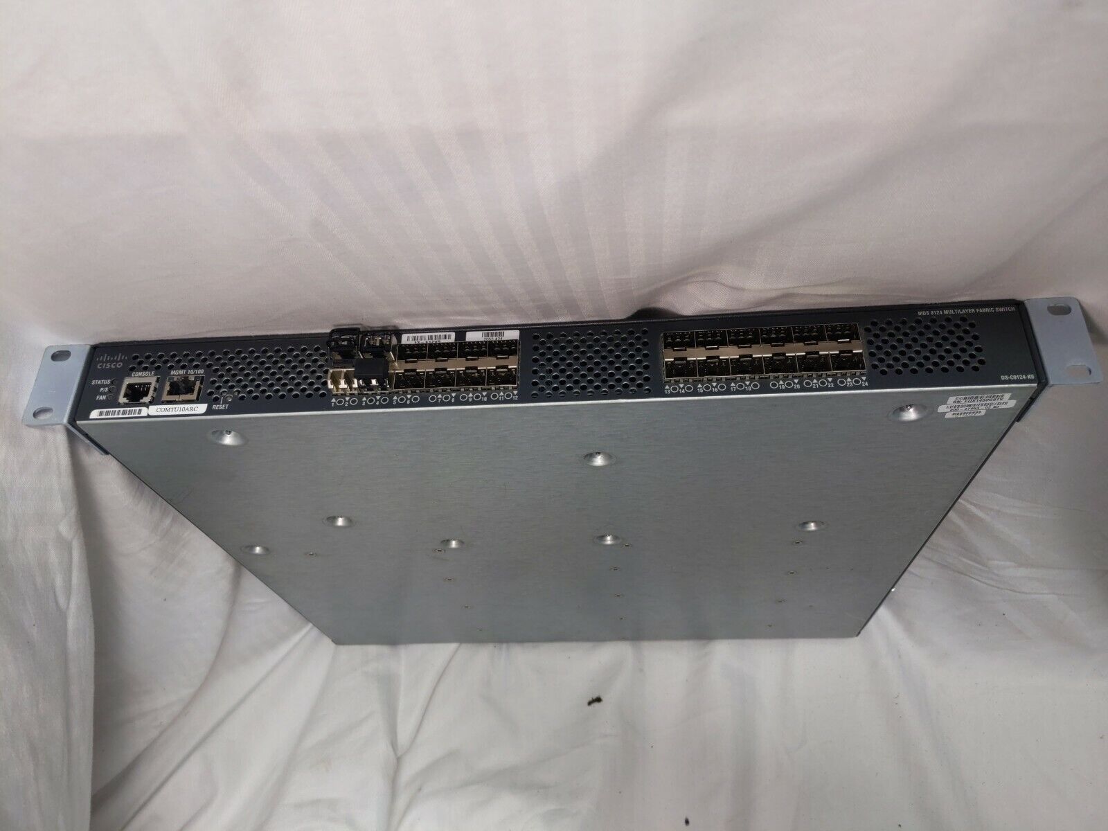 Cisco  MDS (DS-C9124-1-K9) 24-Ports Rack-Mountable Switch