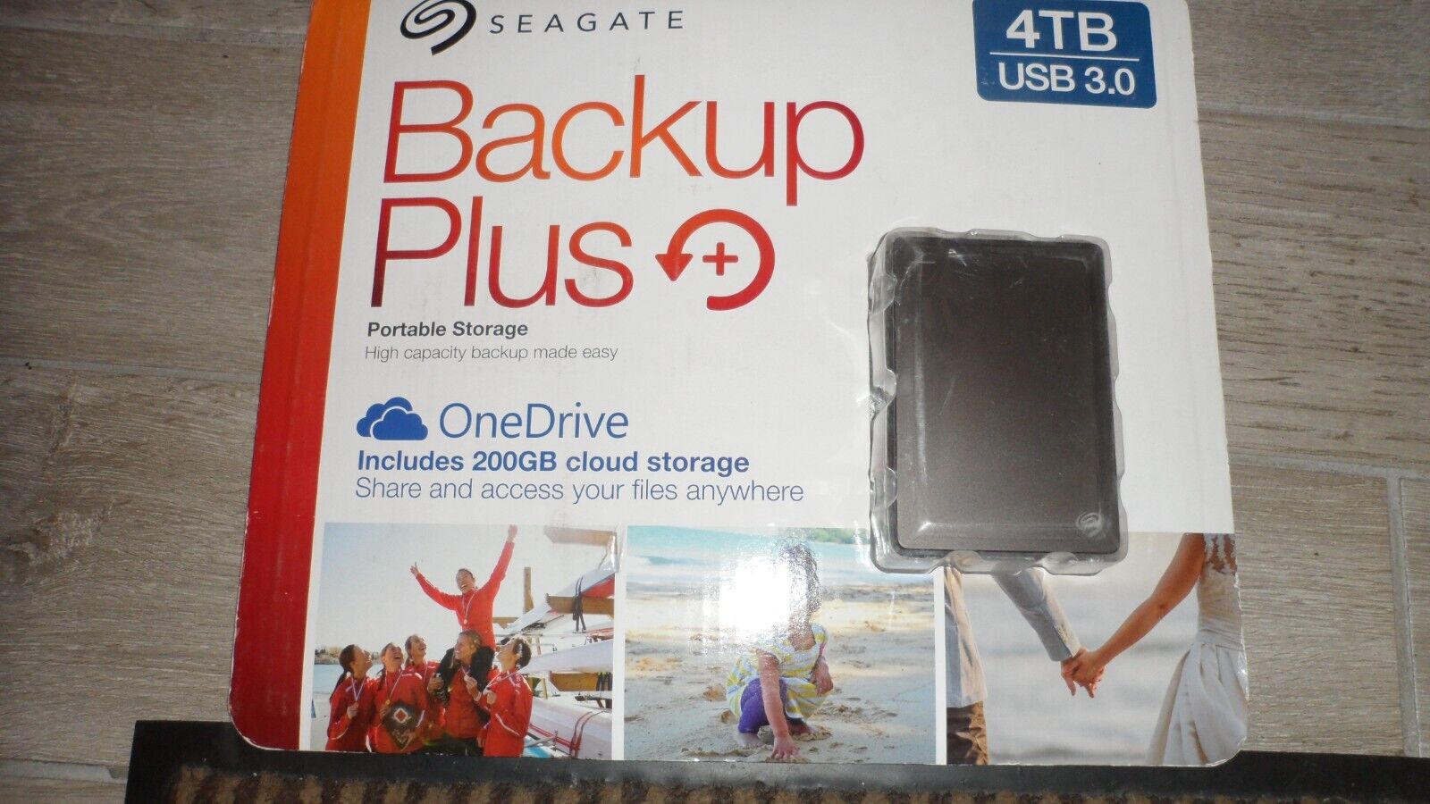 Seagate Backup Plus Portable 4TB (STKC4000602) Hard Disk Drive HDD / BRAND NEW