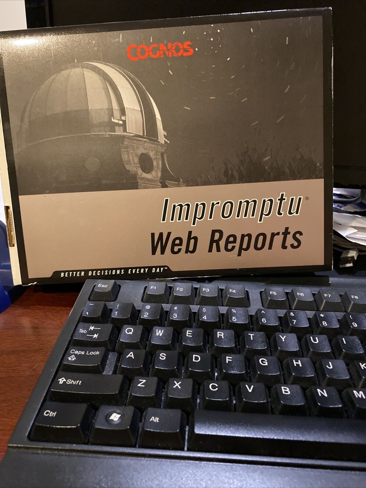 $2500 Unused CognoImpromptu Web Reporter Brand New. CD And Docs