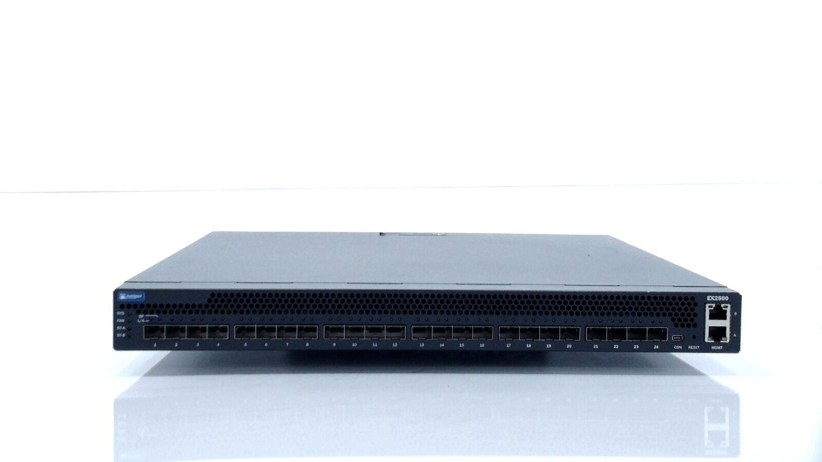 JUNIPER EX2500-24F-BF EX2500, 24-port 1000BaseX/10GBaseX SFP+, dual internal AC