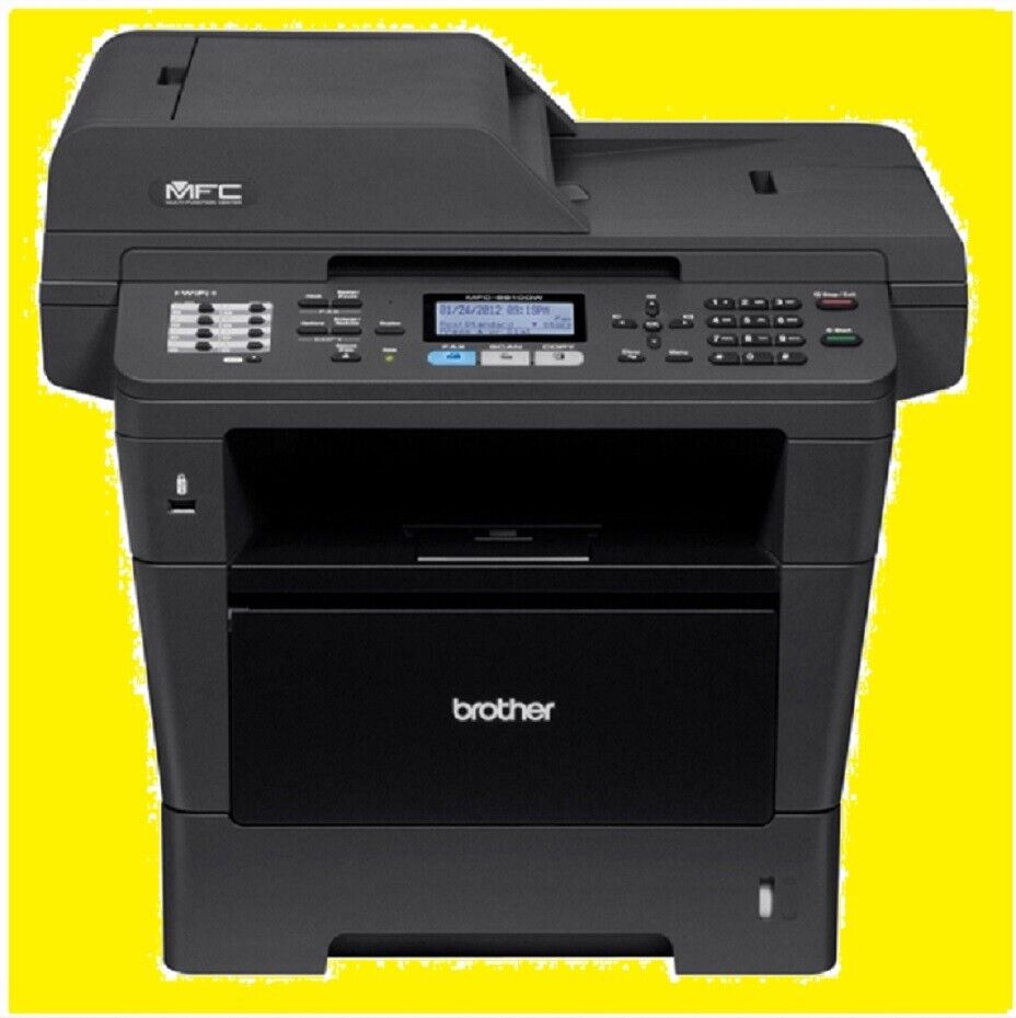 🔥Brother MFC-8810DW Printer w/ NEW Fuser, New Toner & NEW Drum CLEAN FAST🚚