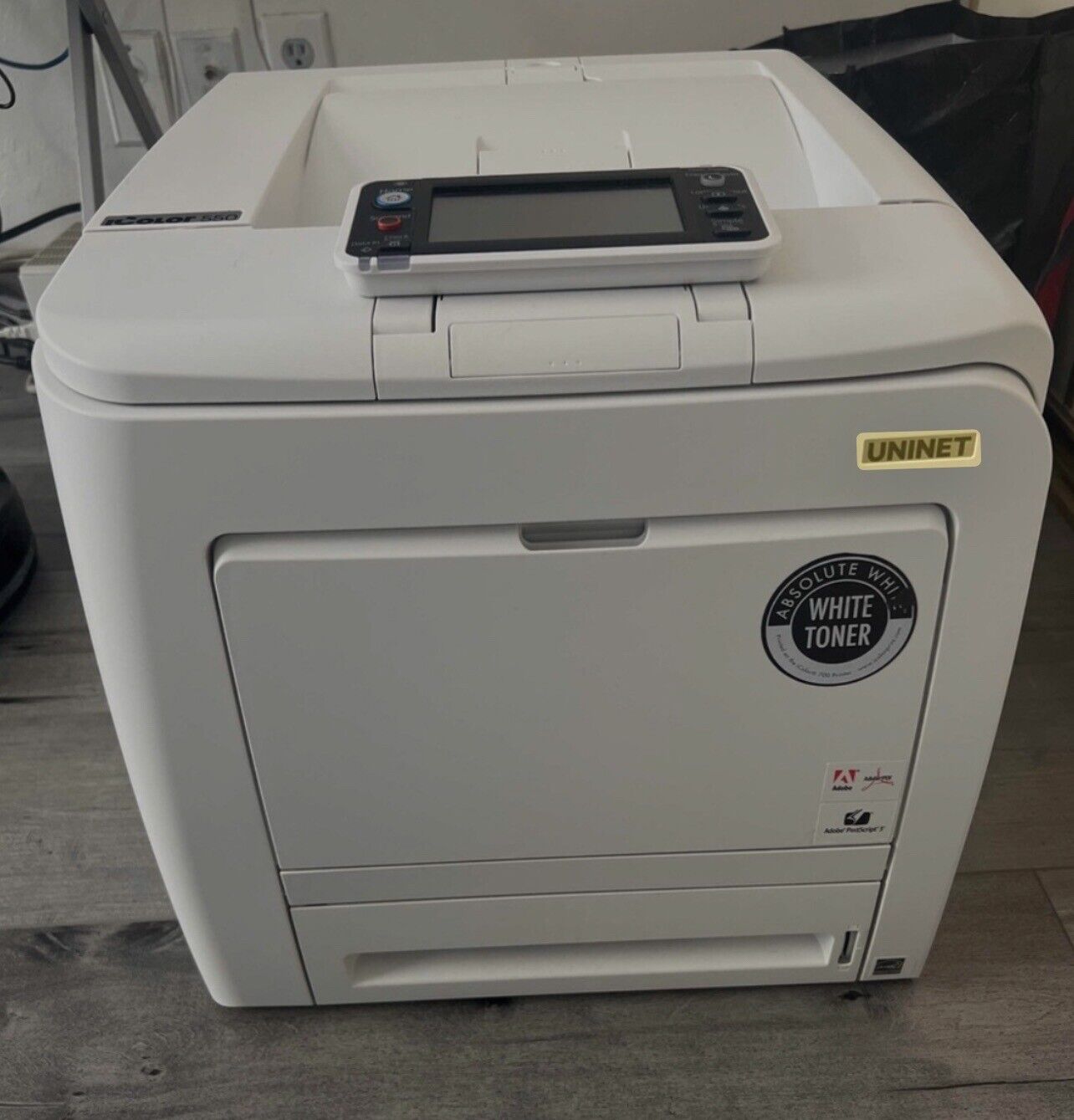 UNINET iColor 550 White Toner Printer