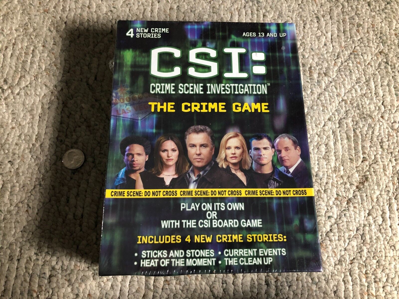 Factory Sealed CSI Crime Scene Investigation The Crime Game Q1