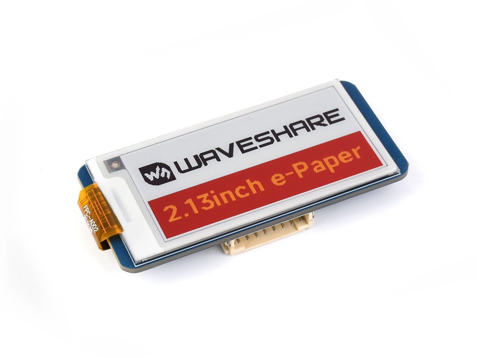 Waveshare 250x122 Raspberry Pi 2.13in E-Paper HAT (G) Red/Yellow/Black/White SPI