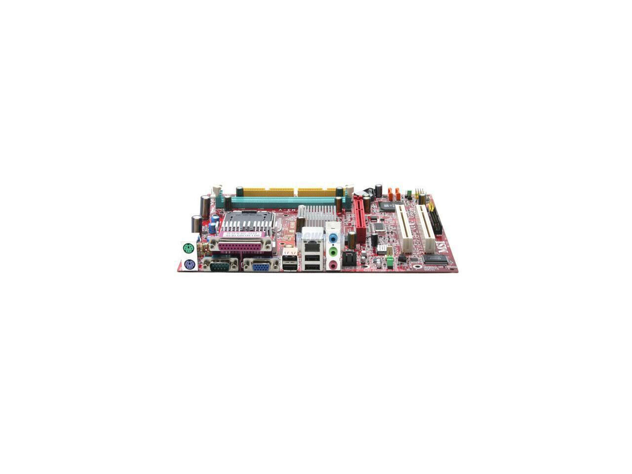 MSI 661FM3-V MS-7103 Ver. 1 Socket 775 DDR 400 SiS 661FX mATX Motherboard