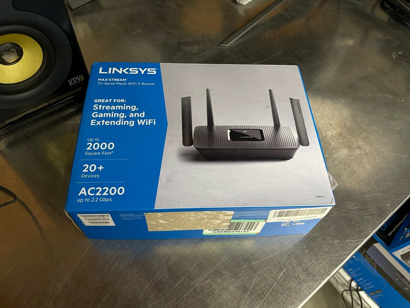 Linksys  Max-Stream AC2200 MR8300 Tri-Band Wireless Router