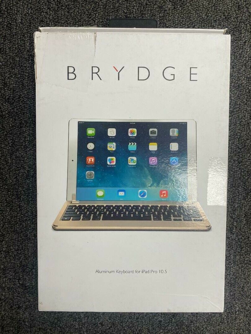 Brydge Wireless Keyboard for iPad Air (2019) and 10.5-inch iPad Pro - Gold