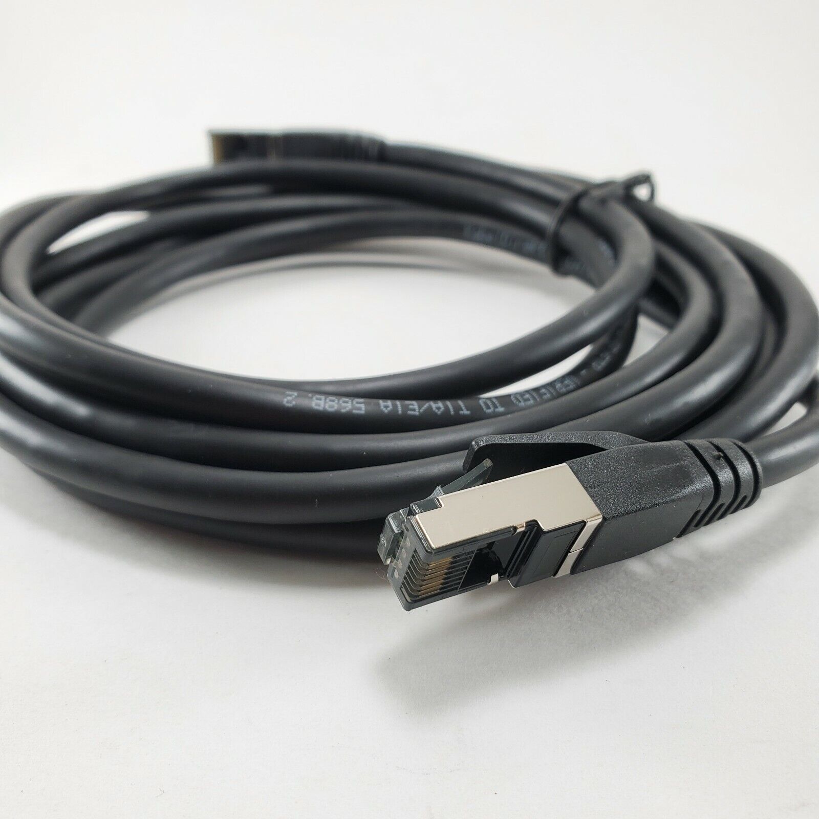 KabelDirekt – Ethernet Cable Cat 8 SF/FTP RJ45 - 10 ft - black