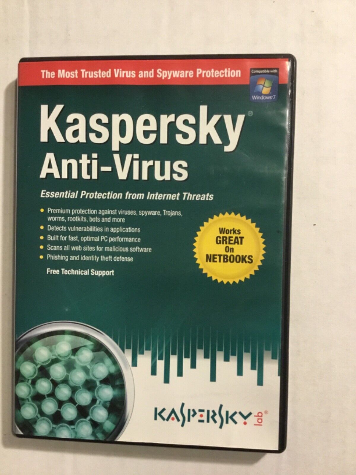 Kaspersky Anti-Virus 2010-Windows Windows 7