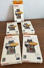 Lot Of 5 Kodak EasyShare PH-40 Color Cartridge & Photo Paper Kits picture