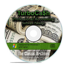 Professional Home and Business Accounting Finance Software, TurboCash CD F21 picture