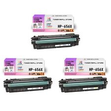 3Pk TRS 656X C M Y HY Compatible for HP LaserJet M652 M653 Toner Cartridge picture