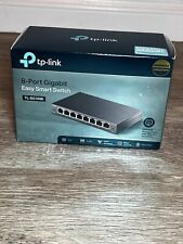 TP-Link TL-SG108E 8-Port Gigabit Easy Smart Switch Open Box picture