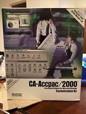 $2999 Brand New. Never Used Opened.CA-Accpac/2000 Customization Kit. Sealed Book picture