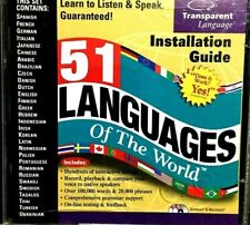 51 Languages of the World, Transparent Language, 2 CDs, ©1999  picture