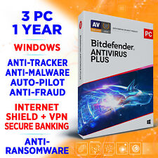 Bitdefender Antivirus Plus 2022 3 PC 1 year (USA / Canada) Key incl. VPN picture