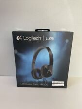 Logitech Ultimate Ears 4000 Black Headset Headphones Ffor Music Or Gaming picture