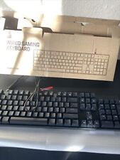 PICTEK PC305A FULL SIZE RGB LIGHT UP WIRED GAMING KEYBOARD MECHANICAL KEYBOARD picture