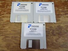 Vintage Parsons Technology Software Version 3.0 Its Legal Install Floppy Disks picture