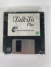 Vintage NEW Dragon System Inc Talk   To Plus  - Floppy Disk picture