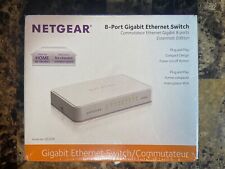 NETGEAR GS208v2 8-Port Gigabit Ethernet Switch Essential Edition - NIB picture