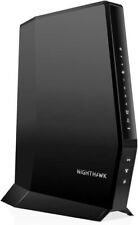 NETGEAR Nighthawk WiFi 6 Cable Modem Router CAX30-100NAR DOCSIS 3.1 - Black picture