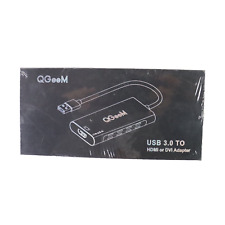 QGeeM USB 3.0 to HDMI Or DVI Adapter Video Graphics Converter 60Hz HD Sealed picture