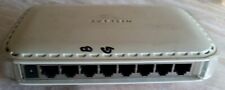NETGEAR FS608 v3 Fast Ethernet Switch 8-Port 10/100 Mbps MISSING AC ADAPTER Used picture