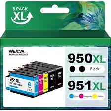 5 Pack 950XL 951XL Combo Pack Compatible replacement hp 950 951 Ink Cartridges picture