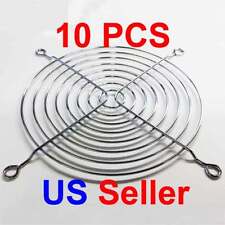 10pcs 120mm Chrome Metal Computer PC Fan Grill Mounting Finger Guard Protection picture