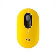 Logitech POP Wireless Bluetooth Mouse + Customized Emojis Yellow - 910-006543 picture