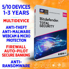 Bitdefender Total Security 2023 5-10 devices 1-2-3 years (USA / Canada) key picture
