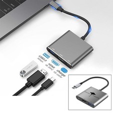 USB C to HDMI Adapter, 4K USB C Hub, HDMI to USBC Multiport Digital AV Converter picture