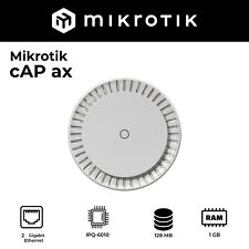 MikroTik cAP ax Gen 6 802.11ax Wireless Access Point (cAPGi-5HaxD2HaxD) picture
