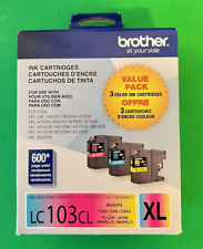 GENUINE Brother LC-103 XL Color Ink Cartridge for MFC-J4410DW J4510DW-OEM-3PK picture