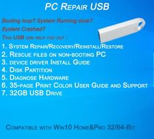 PC Repair USB,System Repair and Recovery Suite,Boot Fix,Works with Windows 10 picture