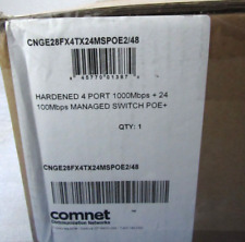 Comnet Hardened 24 Port Managed Gigabit Ethernet Switch CNGE28FX4TX24MSP [CTOKT] picture