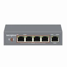 4 Port Gigabit PoE Extender  60W Network Wall-Mount Comply with IEEE 802.3 af/at picture