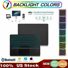 Wireless Keyboard Backlit Trackpad for Any iPad Microsoft Surface Pro 7/6/5/4 picture